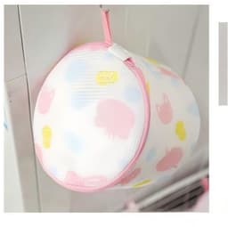 Waszak – Set van 3 – 15 x 16 cm – Wasnet – Lingeriewaszak – Wasnet voor bh's – Waszak – Ophangbaar – Machinewasbaar – Lichtgewicht – Draagbaar – Waszak van mesh – Geschikt voor ondergoed, sokken, enz. — thumbnail 3