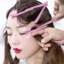 Eendenbek Haarclips - Krokodillenklemmen Styling - Haar Stylen - Roestvrij Metaal - 8.5 cm - Roze — thumbnail 2