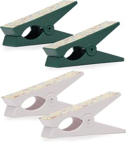 4 stuks accessoires grote clips zon strandlaken wasknijpers strandstoel jacht kinderwagen boot camping kite zeilen surfing gymhal keuken tuin cadeau verjaardag zachte nachten (groen) — thumbnail 5