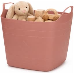 Excellent Houseware Flexibele emmer - oudroze - 15 liter - kunststof - vierkant - 37 x 30 cm — thumbnail 5