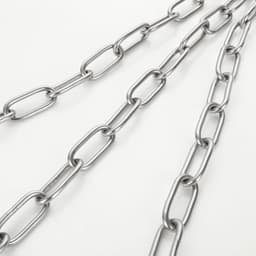 SnelShoppen - 3mm RVS Ketting 6 Meter - Sterke Link Chain van 304 Roestvrij Staal voor Hangen, Hond Leiding, Tuin, Kledinglijn, Meubel en Dagelijks Ge — thumbnail 4