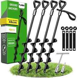 Grondankers - 65 cm - Set van 4 Premium Grondankers voor Bevestiging van Zware Voorwerpen — thumbnail 5