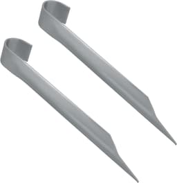 KOTARBAU® 2 Stuks - Grondankers voor Trampoline - Trampoline Ankers 350 mm - Bodemankers - Verzinkte Grondankers - Zilver — thumbnail 1