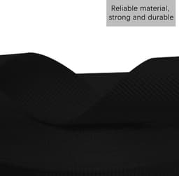 SnelShoppen - 9.14m Zwarte Nylon Stevige Webbing, 20mm, Duurzaam, Sterk en Flexibel, Ideaal voor Luggage Straps, Camping en Tuin — thumbnail 3