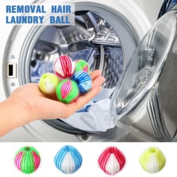 Namajunas - 12 Stusk Wasballen - Wasbollen Voor Wasmachine - Herbruikbaar - Haarvanger Wasbollen - Anti Haar Droogballen - Wasballen Voor Wasmachine Anti Haar - WasdrogerballenVerwijdert Haar & Pluizen in de Wasmachine — thumbnail 2