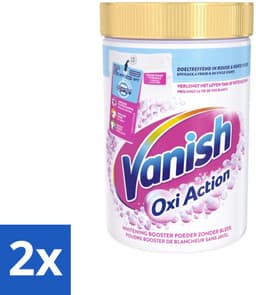 Vanish Oxi Action - Vlekkenverwijderaar Poeder - Witte Was - 710 Gram - Voordeelverpakking - 2 stuks — thumbnail 3