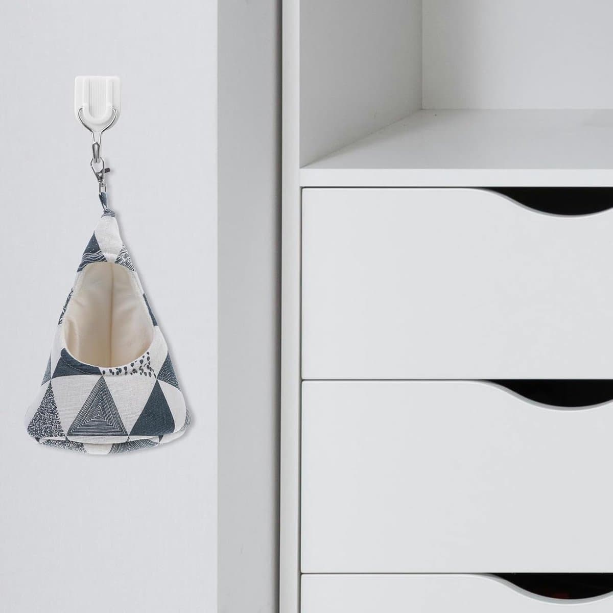 Hangende Wasknijper Tas - Opbergzak Organizer - Wasknijpers Sorteren - Conische Vorm - 21x15.5x15cm - Multi — afbeelding 1