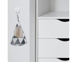 Hangende Wasknijper Tas - Opbergzak Organizer - Wasknijpers Sorteren - Conische Vorm - 21x15.5x15cm - Multi