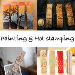 Wasknijpers, 7,2 cm lang, 1,8 cm breed, stevige en zware wasknijpers — thumbnail 2