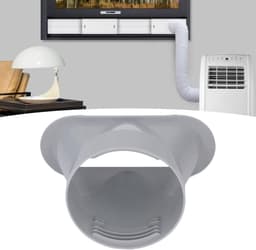 Koppelstuk Mobiele Airco Afvoerslang - 5 Inch - voor afvoerslang met een diameter van 13 cm - Voor Airconditioning Uitlaatpoort — thumbnail 4