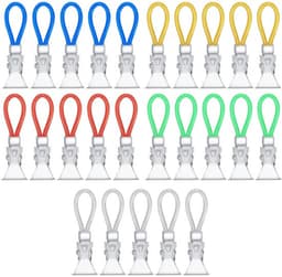 Handdoekclips 25 Stuks - Handdoekhouder - Handdoekklemmen - Ophanghaakjes - Roestvrij Staal - Duurzaam Design - Handdoekhangers — thumbnail 1
