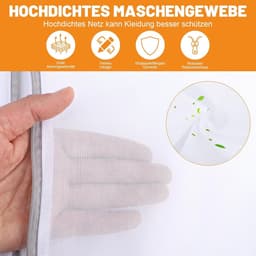 4-delige Wasnet voor Wasmachine, 30 x 40 cm Waszak met Rits voor Kleding, Ondergoed en Babykleding — thumbnail 4