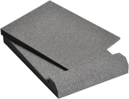Subwoofer Isolatie Pads - Studio Monitor Dempers - Geluid Verbeteren - Hoge Dichtheid Schuim - 30x17x4cm - Zwart — thumbnail 1