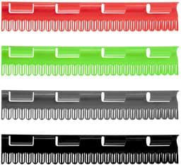 Dailygoods- Sokkendroger Compact - Wasrek - Multifunctioneel Droogrek - Winddicht - Sokkenhouder - Kunststof 32x5 cm — thumbnail 1