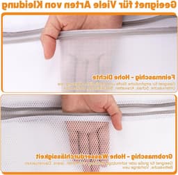 7-delige wasnet set voor wasmachine, waszakken met rits voor shirts, sweaters, jassen en ondergoed, 30 x 40 cm en 40 x 50 cm — thumbnail 5