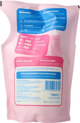 Seepje Wasverzachter Navulling Pioenroos en Cederhout 30 Wasbeurten - 750 ml — thumbnail 2