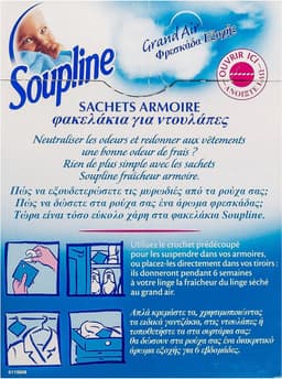 SnelShoppen - Garderobekastassen - Frisse Luchtgeur - Wasparfum - Neutraliseert Geuren - Voor 6 Weken - 3 Zakjes - Ideaal voor Kasten en Laden — thumbnail 5