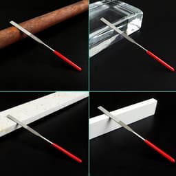 Mini diamantvijlen set 20 stuks 2 x 100 mm voor metaal, glas, steen, hout. — thumbnail 3