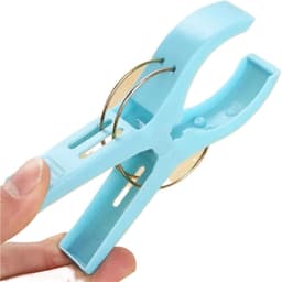 Wasknijpers Kunststof - Kledingknijpers Handdoekclips - Kleding Drogen - Winddicht Ontwerp - 8 stuks - Willekeurige Kleur — thumbnail 5
