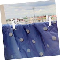 Grote Kledingknijpers - Wasknijpers Aluminium - Kleding Drogen - Sterke Grip Winddicht - 10.50X5.50X2.00CM - Zilver — thumbnail 2