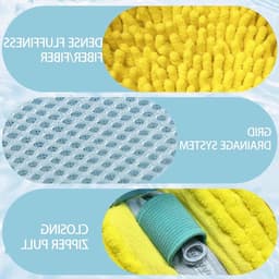 Herbruikbare waszakken voor schoenen: 360 graden bescherming voor delicate stoffen, trainers en alle schoenmaten, ideaal voor de wasmachine en schoenen droger — thumbnail 5