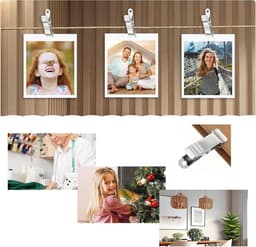 Crocodile Clips 20 Mini Klemmen - Robuuste Metaalclips - Corrosiebestendig - Ideaal voor Creatieve Projecten - SnelShoppen — thumbnail 4