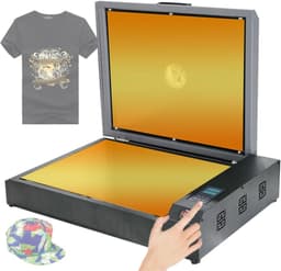 DTF Oven - Droogoven Hitte - Textiel Printen - Dubbele Verwarming - 40x32 cm - Zwart — thumbnail 1