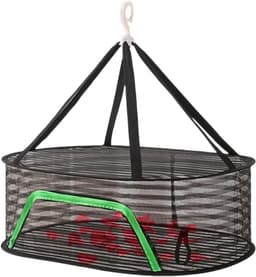 Droognet - Ventilatie Droger - Kleding Drogen - Opvouwbaar - 61 cm - Zwart — thumbnail 5