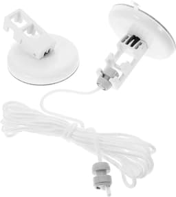 Waslijn Outdoor - Draagbaar Droogrek - Kleding Drogen - Compact Draagbaar - 12 Meter - Wit — thumbnail 4