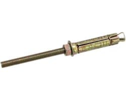 Mouw Anker Bout - Keilbout M6 - Zware Machines Bevestigen - Roestbestendig Staal - M6 x 105mm - Geel