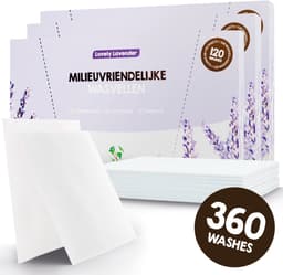 Mr. Green Mind Wasstrips ECO 360 Wasbeurten lavendel Lovely lavender Wasmiddel Milieuvriendelijke Wasstrips Wasmiddel Voordeelverpakking incl. wasverzachter — thumbnail 1