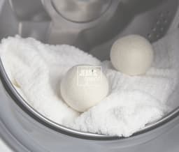 Jean’s goods XL Drogerballen van Wol – Duurzame Wasdrogerballen – Herbruikbaar – 6 Stuks – Beige — thumbnail 3