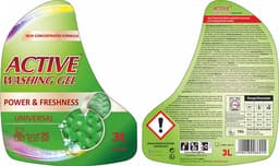 Active Wasmiddel - Universele Was - 3L - 60 Wasbeurten — thumbnail 2