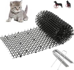 Dierenbarrière Doornrooster - Kattenafweerstrip - 200 x 30 cm - Anti-kattennetwerk - Tuin Kattenafweer — thumbnail 1