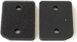 2st Filter spons foam van condensor wasdroger droogkast - 2st - alternatief geschikt voor droger Miele - 210 x 155 x 30 mm - 09164761 -9164761 — thumbnail 4