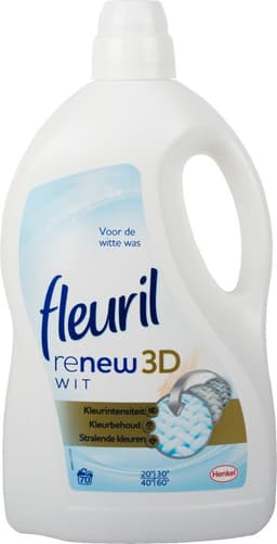 Fleuril Puur Wit - Kwartaalverpakking - 70 wasbeurten - Wasmiddel — thumbnail 3