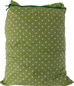 Bluvardi Katoenen waszak -Heavy Duty XL- met trekkoord - Dots green — thumbnail 2