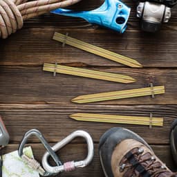 40x tentharing - set staal - haringen - grondpen - t-vormig - haring — thumbnail 5