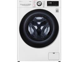 LG F4DV910H2E Was-droog combinatie 10.5kg / 7kg  met TurboWash 360 Perfect schoon in 39 minuten | Slimme AI DD™ motor herkent je kleding | E | Minder strijken door stoom