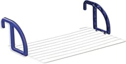 Leifheit hangdroogrek Classic 70 - drooglengte 7 m drooglengte - wit - blauw — thumbnail 1
