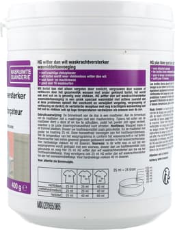 HG witter dan wit waskrachtversterker wasmiddeltoevoeging 400gr — thumbnail 5