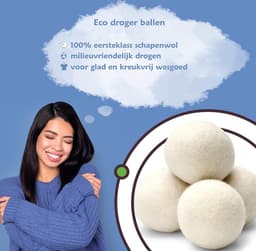 Drogerballen - Drogerballen Voor Wasdrogers - Droger Ballen - Drogerbollen — thumbnail 5