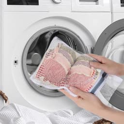 Waszakken Set van 4 Stuks - Mesh Waszakken met Rits voor Ondergoed, Bh's, Sokken en Babykleding - Ideaal voor Wasmachine 30 x 20 cm en 40 x 30 cm — thumbnail 4