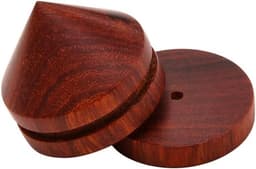 Speaker Isolatie Voeten - Demper Pads - Geluid Verbeteren - Set van 8 - 12x6x3 cm - Bruin — thumbnail 4
