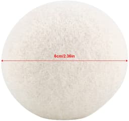 Dailygoods - Cosensi - Dailygoods - Wollen Droogballen voor Kleding met Waterabsorptie en Statische Eliminerende Eigenschappen — thumbnail 4