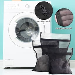 Set van 6 wasnetten voor delicate kleding, duurzaam en anti-verstrikking, wasmachine accessoires voor veilig wassen — thumbnail 4