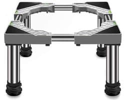 Wasmachine Onderstel - Onderstel Wasmachine - Stabiliseren Wasmachine - Verstelbare Poten - Universeel - Zwart
