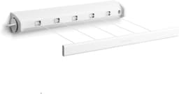 Brabantia Roldrooglijn - Uittrekbaar tot 4,4 m - 22 m - Wit — thumbnail 1