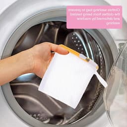 6 Stuks Mini Wasmachine Set voor Ondergoed en Kleding - Reisvriendelijke Waszakken met Mesh Sandwich Design — thumbnail 5