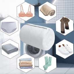 Set van 2 Mesh Waszakken met Rits voor Kleding, Ondergoed en Bh's - Ideaal voor Wassen en Beschermen van Delicate Stoffen — thumbnail 3